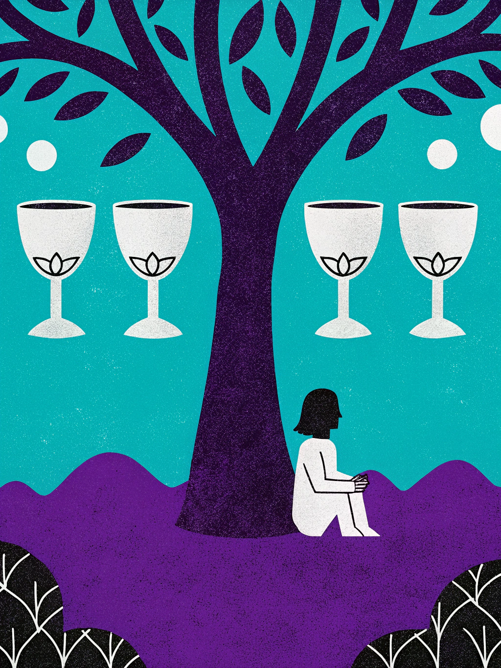 Four of Cups