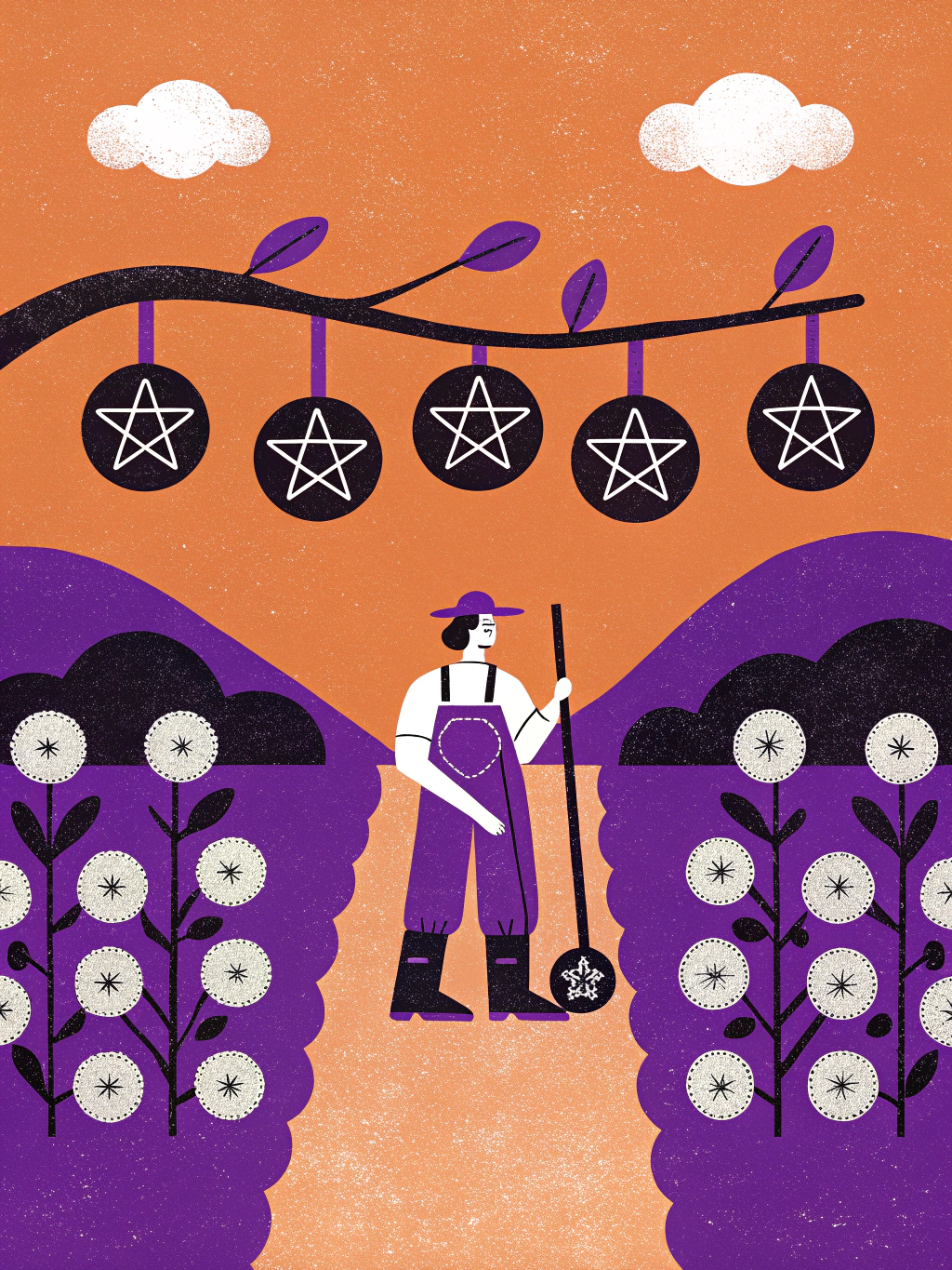 Seven of Pentacles