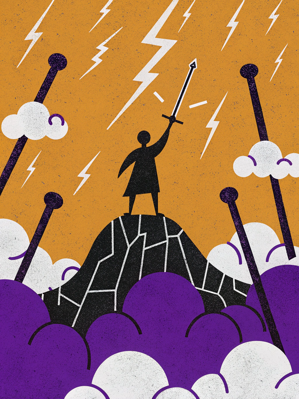 Seven of Wands