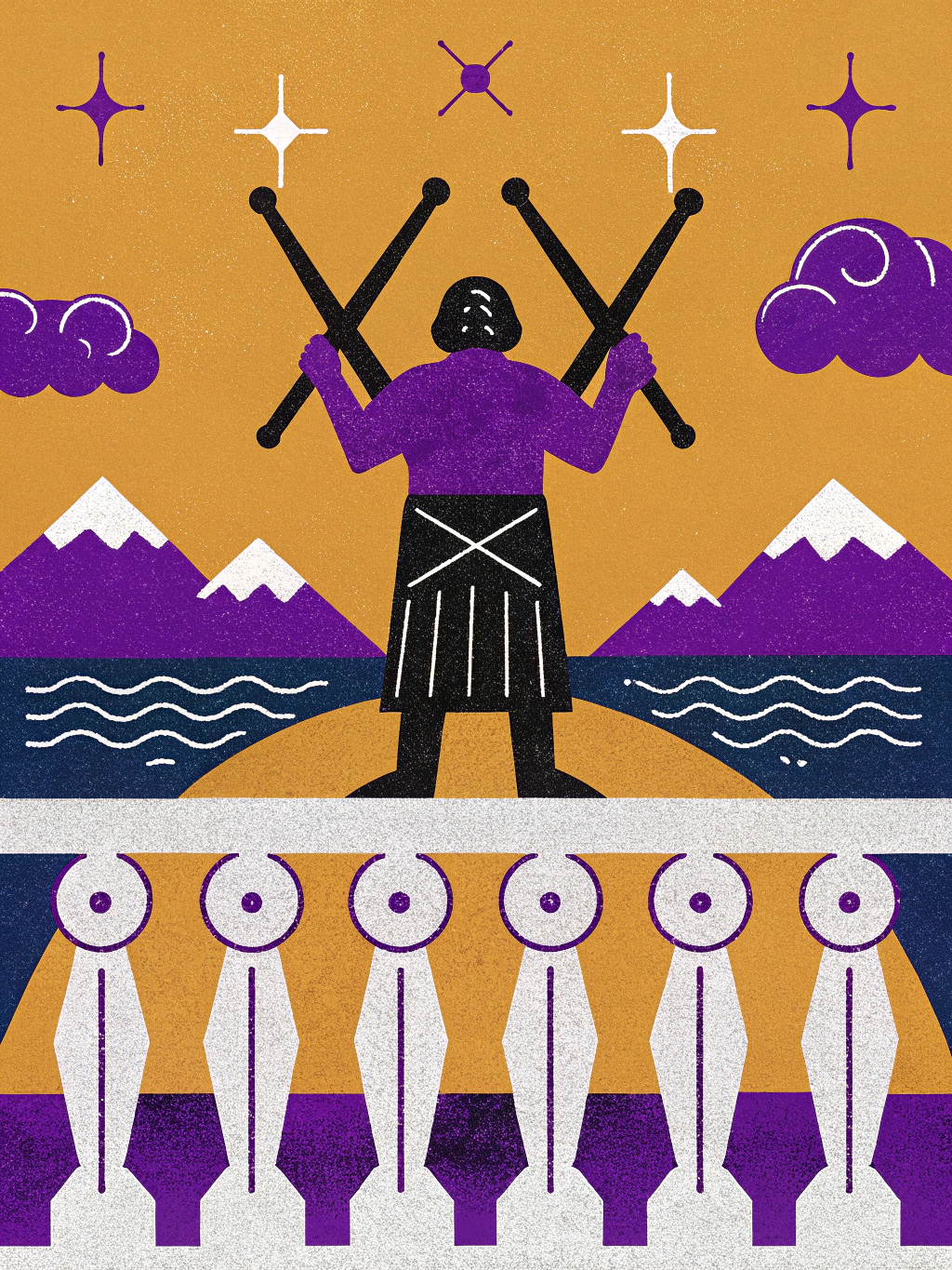 Three of Wands